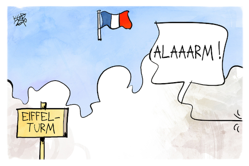 Diebstahl in Frankreich