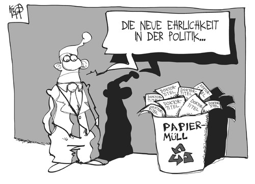 Cartoon: Doktortitel (medium) by Kostas Koufogiorgos tagged scheuer,csu,doktortitel,doktor,promotion,bildung,müll,papier,politik,wahrheit,ehrlichkeit,scheuer,csu,doktortitel,doktor,promotion,bildung,müll,papier,politik,wahrheit,ehrlichkeit