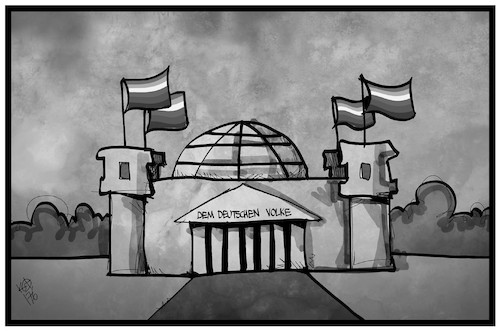 Cartoon: Ehe für alle (medium) by Kostas Koufogiorgos tagged karikatur,koufogiorgos,illustration,cartoon,ehe,homosexualität,gay,fahne,flagge,reichstag,bundestag,abstimmung,parlament,gleichstellung,schwul,lesbisch,karikatur,koufogiorgos,illustration,cartoon,ehe,homosexualität,gay,fahne,flagge,reichstag,bundestag,abstimmung,parlament,gleichstellung,schwul,lesbisch