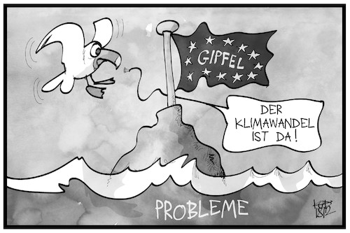 Cartoon: EU-Gipfel (medium) by Kostas Koufogiorgos tagged karikatur,koufogiorgos,illustration,cartoon,eu,gipfel,probleme,europa,klimawandel,wasser,meer,karikatur,koufogiorgos,illustration,cartoon,eu,gipfel,probleme,europa,klimawandel,wasser,meer