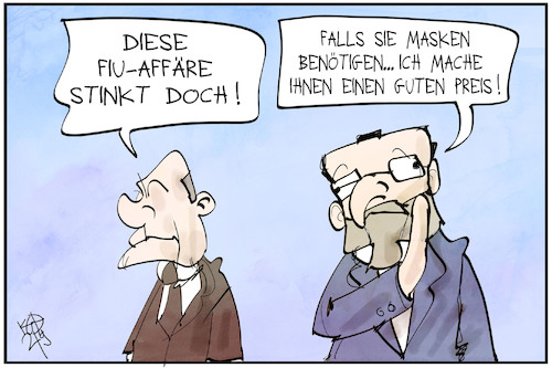 FIU vs. Maskenaffäre