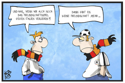 Fussball-Freundschaftsspiel