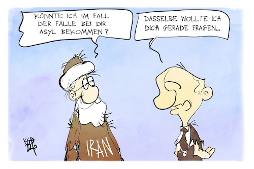 Gegenseitige Asylanfragen