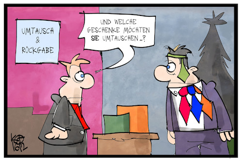 Geschenke umtauschen