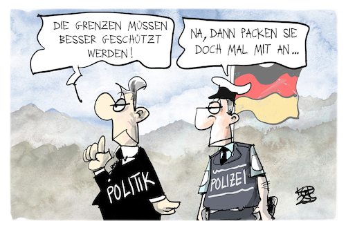 Grenzen sichern Grenzen sichern