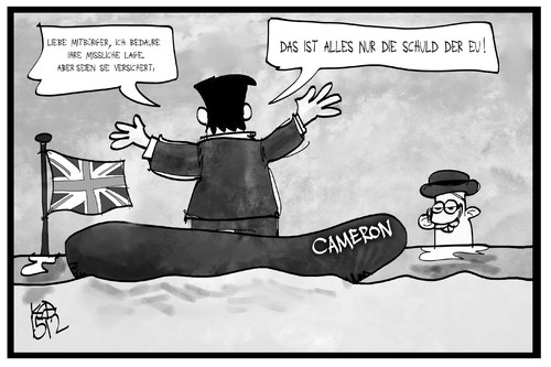 Cartoon: Großbritannien (medium) by Kostas Koufogiorgos tagged karikatur,koufogiorgos,illustration,cartoon,grossbritannien,england,cameron,eu,europa,wasser,ueberschwemmung,ueberflutung,unwetter,flut,katastrophe,karikatur,koufogiorgos,illustration,cartoon,grossbritannien,england,cameron,eu,europa,wasser,ueberschwemmung,ueberflutung,unwetter,flut,katastrophe