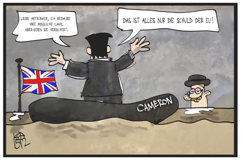 Cartoon: Großbritannien (medium) by Kostas Koufogiorgos tagged karikatur,koufogiorgos,illustration,cartoon,grossbritannien,england,cameron,eu,europa,wasser,ueberschwemmung,ueberflutung,unwetter,flut,katastrophe,karikatur,koufogiorgos,illustration,cartoon,grossbritannien,england,cameron,eu,europa,wasser,ueberschwemmung,ueberflutung,unwetter,flut,katastrophe