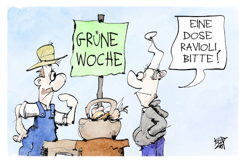 Grüne Woche vs. Fertiggerichte