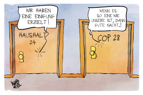 Haushalt 24 und COP28
