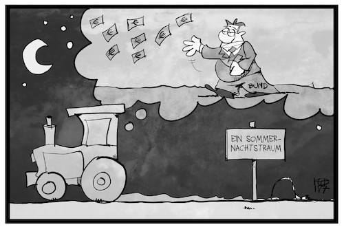 Cartoon: Hilfe für Landwirte (medium) by Kostas Koufogiorgos tagged karikatur,koufogiorgos,illustration,cartoon,landwirte,bauern,bauernverband,agrar,euro,unterstützung,geld,sommernachtstraum,karikatur,koufogiorgos,illustration,cartoon,landwirte,bauern,bauernverband,agrar,euro,unterstützung,geld,sommernachtstraum