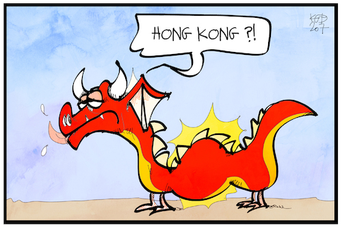 Cartoon: Hongkong (medium) by Kostas Koufogiorgos tagged karikatur,koufogiorgos,illustration,cartoon,hongkong,china,drache,gesetz,einverleibt,gefressen,demokratie,karikatur,koufogiorgos,illustration,cartoon,hongkong,china,drache,gesetz,einverleibt,gefressen,demokratie