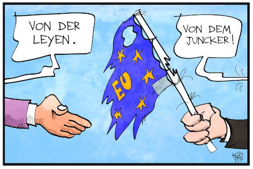 Juncker und von der Leyen