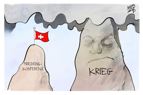 Cartoon: Kein Frieden in Sicht (medium) by Kostas Koufogiorgos tagged karikatur,koufogiorgos,friedenskonferenz,schweiz,friedenstaube,berg,rauch,krieg,ukraine,karikatur,koufogiorgos,friedenskonferenz,schweiz,friedenstaube,berg,rauch,krieg,ukraine