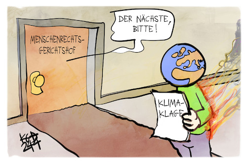 Cartoon: Klimaklage (medium) by Kostas Koufogiorgos tagged karikatur,koufogiorgos,erde,klima,menschenrecht,gerichtshof,feuer,karikatur,koufogiorgos,erde,klima,menschenrecht,gerichtshof,feuer