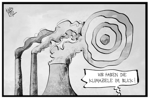 Cartoon: Klimaziele (medium) by Kostas Koufogiorgos tagged karikatur,koufogiorgos,illustration,cartoon,klimaziel,klima,zielscheibe,kohle,umwelt,verschmutzung,energie,karikatur,koufogiorgos,illustration,cartoon,klimaziel,klima,zielscheibe,kohle,umwelt,verschmutzung,energie