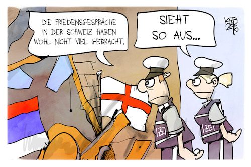 Krieg bei der EM