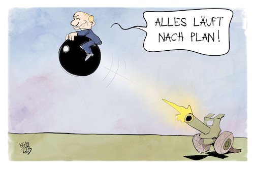 Krieg nach Plan