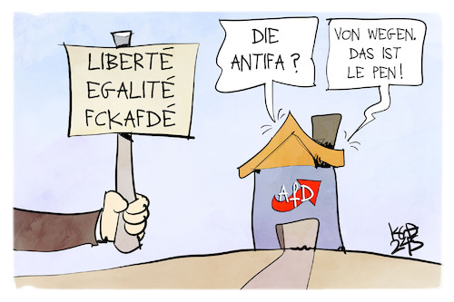 Le Pen und die AfD