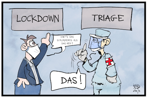 Lockdown und Triage