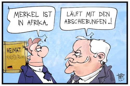 Merkel bereist Afrika