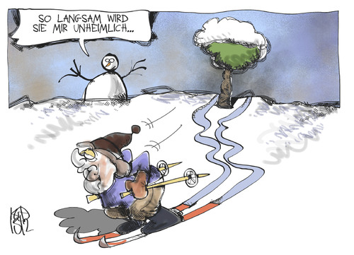Merkel fährt Ski