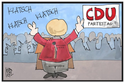Merkel im Wahlkampfmodus