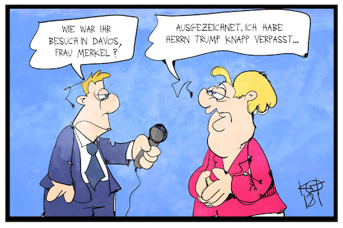 Merkel in Davos