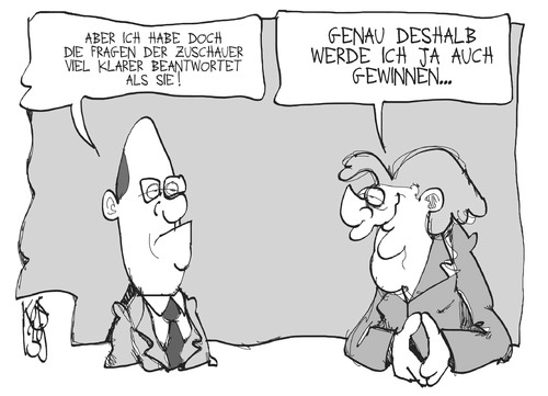 Merkel und Steinbrück