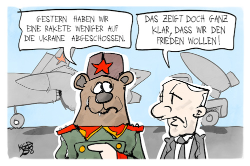 Putin will Frieden