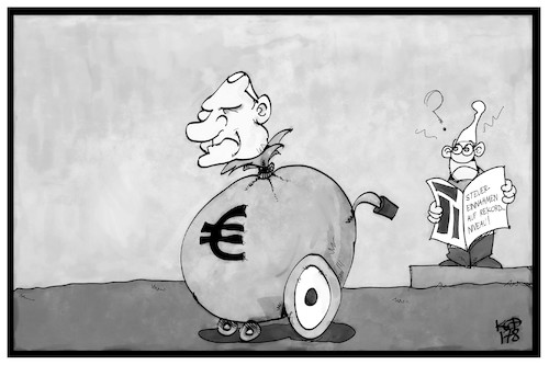 Cartoon: Rekordsteuereinnahmen (medium) by Kostas Koufogiorgos tagged karikatur,koufogiorgos,illustration,cartoon,schäuble,steuereinnahmen,deutschland,geld,finanzminister,haushalt,steuern,karikatur,koufogiorgos,illustration,cartoon,schäuble,steuereinnahmen,deutschland,geld,finanzminister,haushalt,steuern