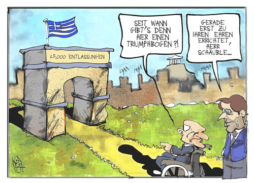 Schäuble in Athen