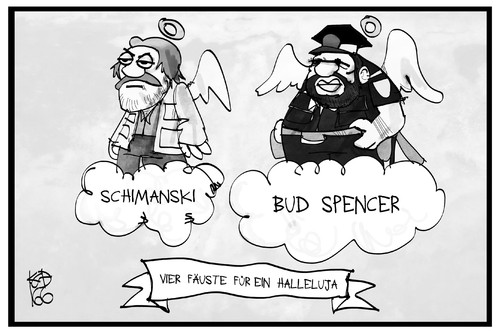 Schimanski und Bud Spencer