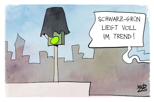 Schwarz-grün trendet