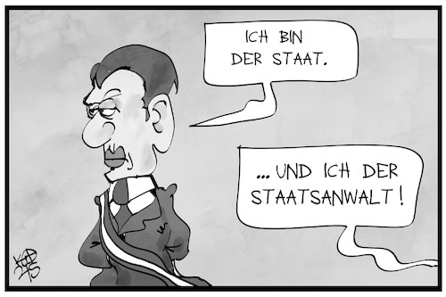 Cartoon: Sebastian Kurz (medium) by Kostas Koufogiorgos tagged karikatur,koufogiorgos,illustration,cartoon,kurz,österreich,bundeskanzler,staatsanwalt,justiz,ermittlung,karikatur,koufogiorgos,illustration,cartoon,kurz,österreich,bundeskanzler,staatsanwalt,justiz,ermittlung