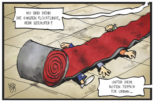 Seehofer und Orban