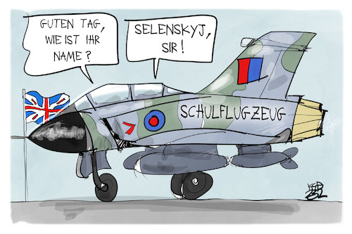 Selenskyj in Großbritannien