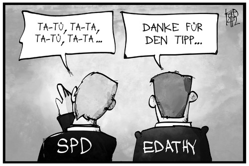 Cartoon: SPD und Edathy (medium) by Kostas Koufogiorgos tagged karikatur,koufogiorgos,illustration,cartoon,edathy,spd,information,sirene,warnung,politik,politiker,karikatur,koufogiorgos,illustration,cartoon,edathy,spd,information,sirene,warnung,politik,politiker