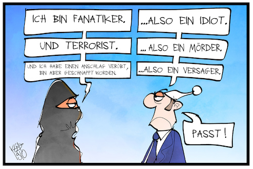 Cartoon: Terrorismus (medium) by Kostas Koufogiorgos tagged karikatur,koufogiorgos,illustration,cartoon,terror,terrorismus,anschlag,michel,moerder,fanatiker,fanatismus,terrorist,analyse,straftat,kriminalität,karikatur,koufogiorgos,illustration,cartoon,terror,terrorismus,anschlag,michel,moerder,fanatiker,fanatismus,terrorist,analyse,straftat,kriminalität