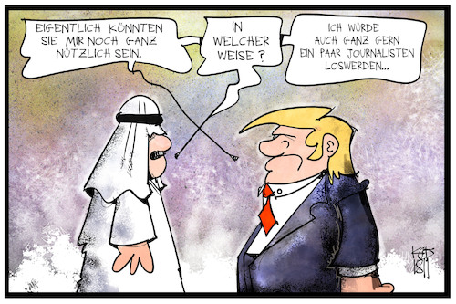 Trump steht zu Saudi-Arabien