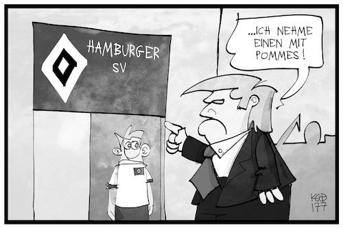 Trump und die Hamburger