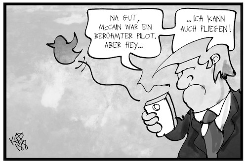 Trump und McCain