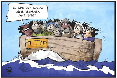 TTIP oder Flüchtlinge