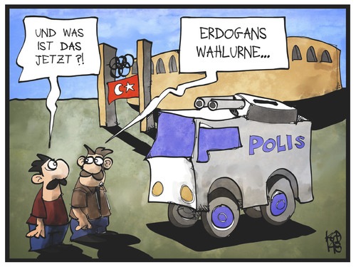 Türkische Wahl