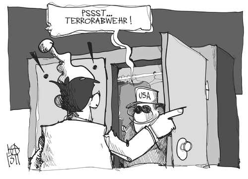 Cartoon: US-Spionage (medium) by Kostas Koufogiorgos tagged spionage,usa,nsa,michel,terrorismus,agent,geheimdienst,karikatur,koufogiorgos,spionage,usa,nsa,michel,terrorismus,agent,geheimdienst,karikatur,koufogiorgos