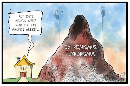 Verfassungsschutzpräsident von Kostas Koufogiorgos | Politik Cartoon ...