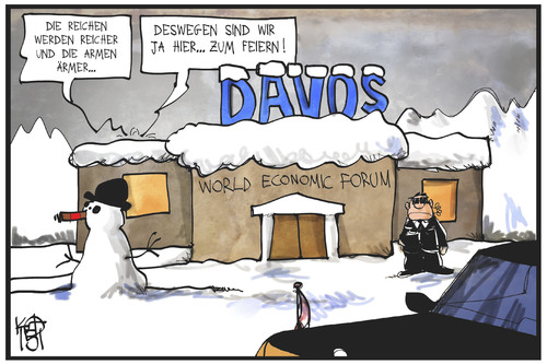 Cartoon: WEF Davos (medium) by Kostas Koufogiorgos tagged karikatur,koufogiorgos,illustration,cartoon,davos,weltwirtschaftsforum,wirtschaft,schweiz,schnee,arm,reich,feier,geld,politik,wef,karikatur,koufogiorgos,illustration,cartoon,davos,weltwirtschaftsforum,wirtschaft,schweiz,schnee,arm,reich,feier,geld,politik,wef