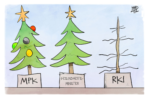 Cartoon: Weihnachtsbäume 2021 (medium) by Kostas Koufogiorgos tagged zeigt,her,euren,weihnachtsbaum,zeigt,her,euren,weihnachtsbaum