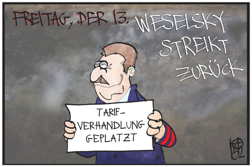 Weselsky streikt zurück