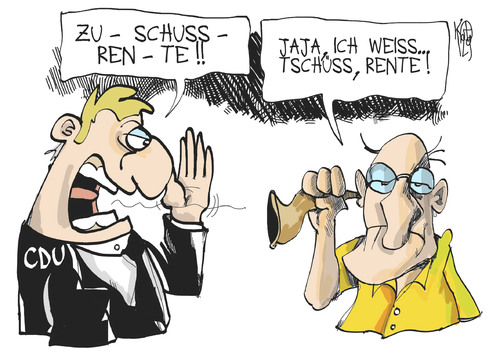 Cartoon: Zuschussrente (medium) by Kostas Koufogiorgos tagged zuschuss,rente,alter,arbeit,geld,ruhestand,karikatur,kostas,koufogiorgos,zuschuss,rente,alter,arbeit,geld,ruhestand,karikatur,kostas,koufogiorgos