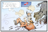 Cartoon: AfD Sachsen-Anhalt (small) by Kostas Koufogiorgos tagged karikatur,koufogiorgos,illustration,cartoon,sachsen,anhalt,afd,verfassungsschutz,beobachtung,rechtsextremismus,verdachtsfall